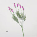 7-Branch 38cm Artificial Lavender Bouquet for Home Table Decor Hotel Wedding Floral Arrangement Fake Flower Oasis Select 7-Branch A-50cm