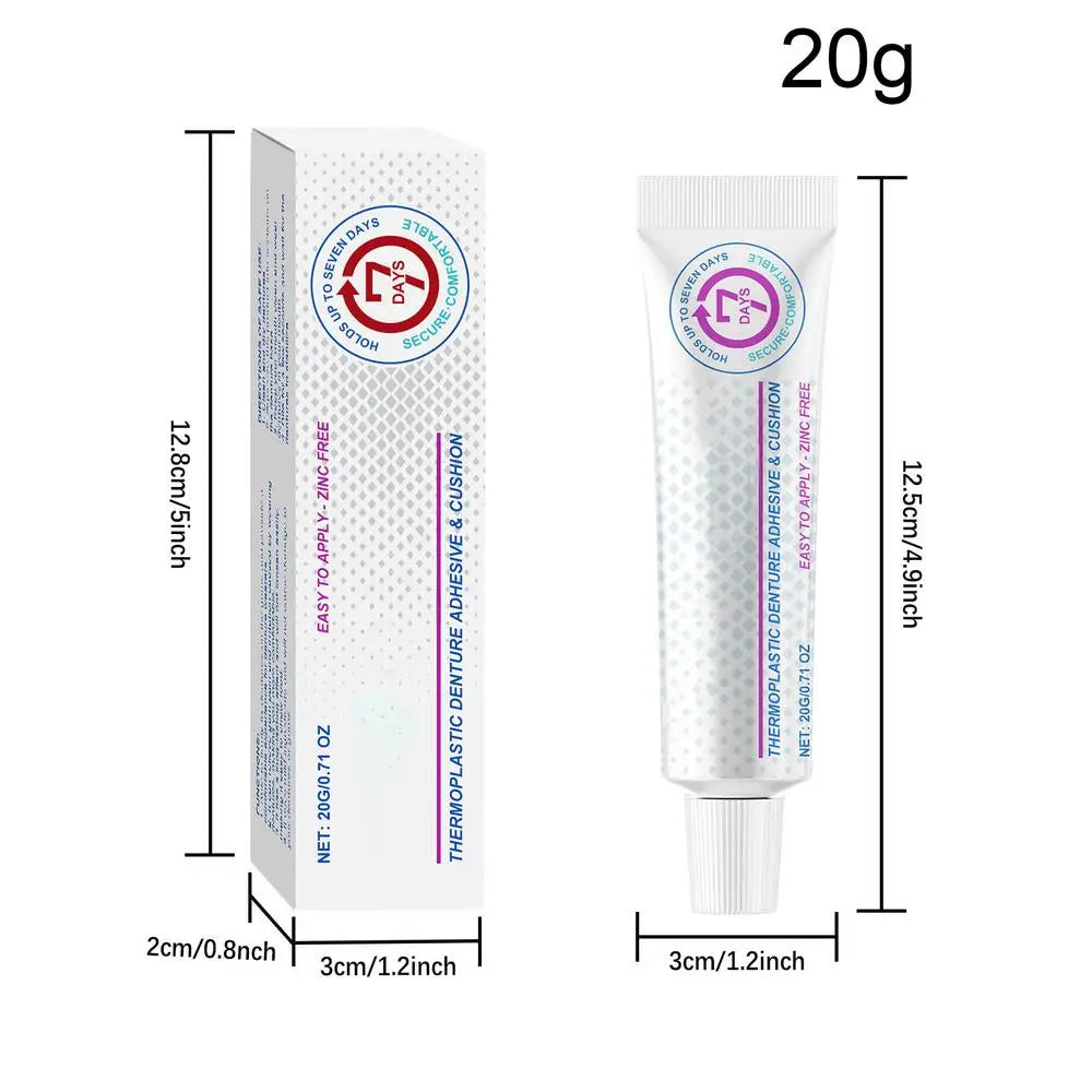 Long-Lasting Denture Adhesive Cream – Soft & Secure Hold
