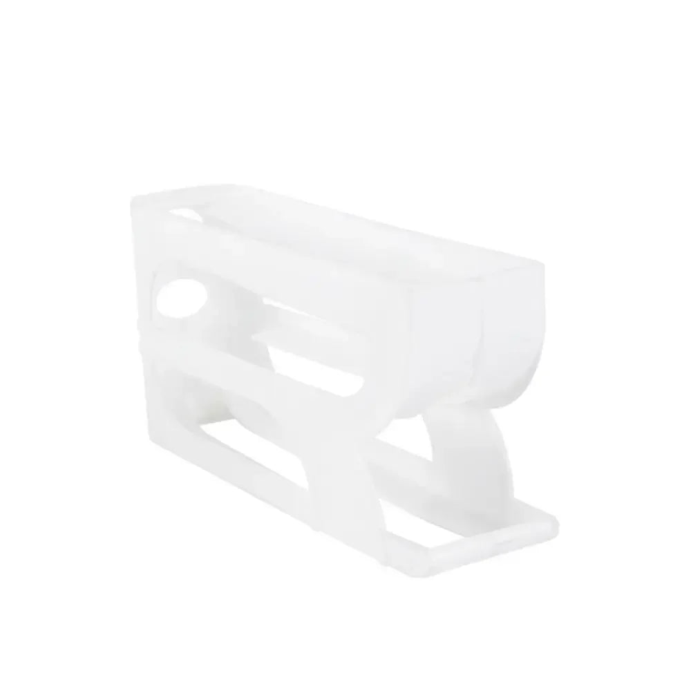 3 Layer / 4 Layer Automatic Egg Roller New Household Kitchen Dedicated Egg Roller Rack Space Saving Large Capacity Egg Organiser Oasis Select White-3-layer
