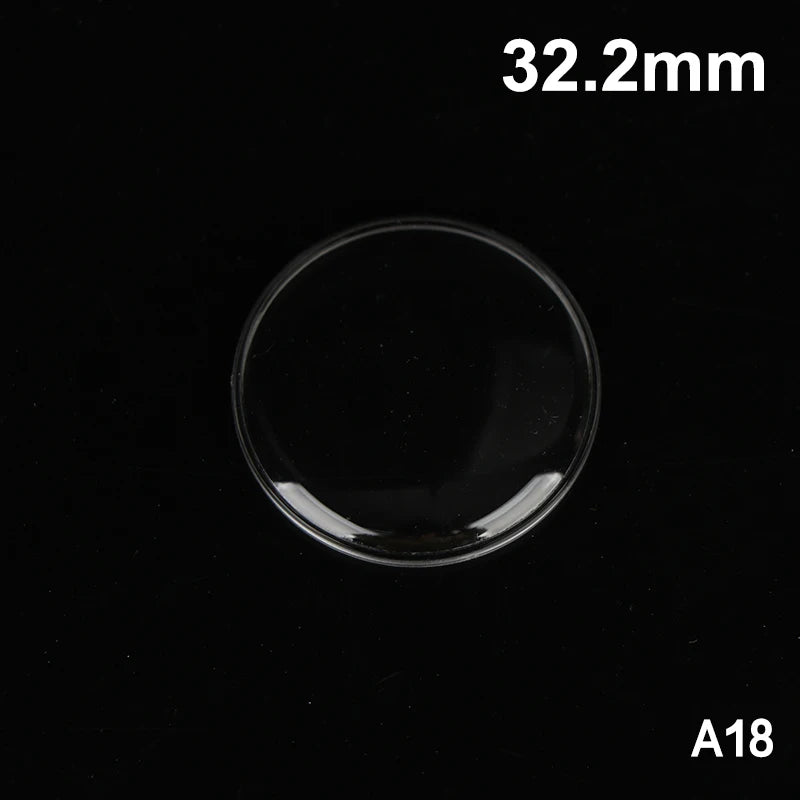 Watch Acrylic Crystal Watch Lens Organic Glass Mirror Replacement Parts 28MM-32.2MM @#X Oasis Select MR-18
