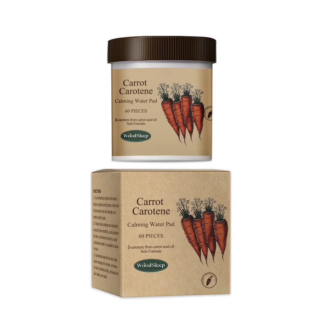 Carotenoid Calming Pads Repairing Damage Hydrating Smoothing Nourishing Firming Brighten Antioxidant Moisturizing Facial Mask Oasis Select 60PIECES boxed