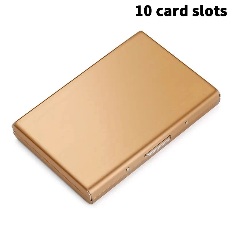 RFID Blocking Slim Metal Card Holder Wallet | Unisex
