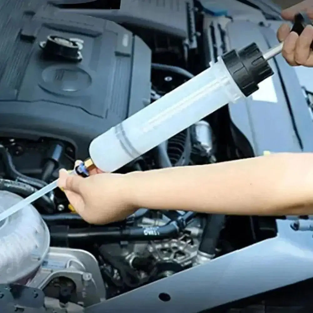 Manual Car Fluid Extractor Pump – 500ml Oil & Fuel Transfer Fluid Extractor Pump Oasis Select