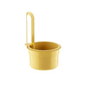 Kitchen Sink Strainer Basket Food Waste Catcher Press Dump Self Cleaning Reusable Drain Organizer Faucet Mount Filter Oasis Select Yellow
