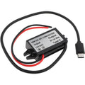 DC/DC 12V/24V To 5V Step Down Converter 3A 15W USB Type-C Interface Waterproof Buck Power Adapter Compatible With Mobile Phone Oasis Select Type-C 12V 24V 5V 3A