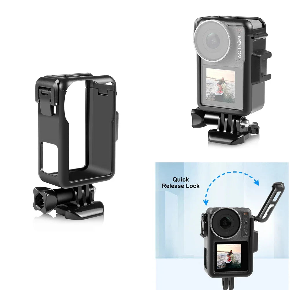 45M Waterproof Dive Case + Filters for DJI OSMO Action 3/4/5 Pro