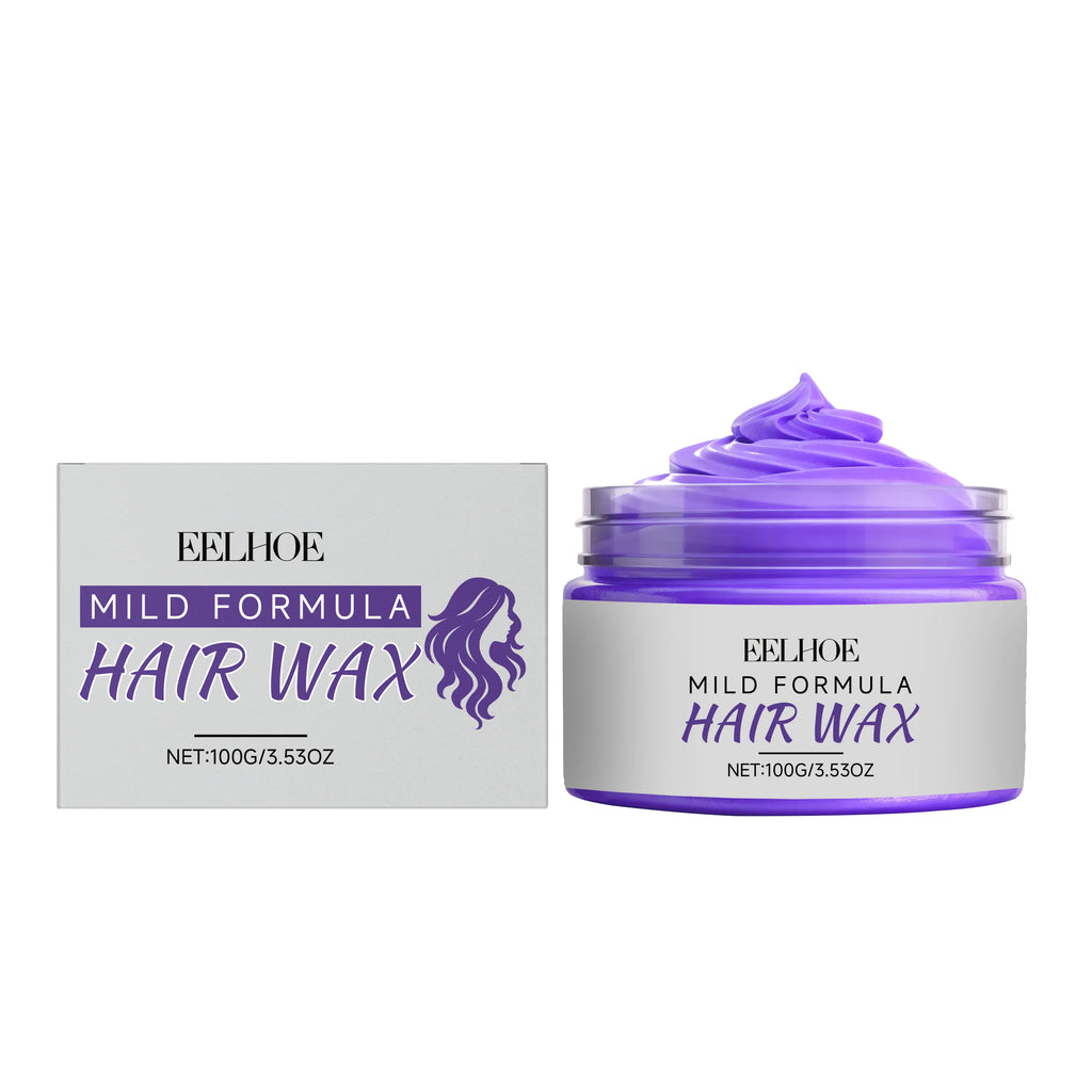 Purple Temporary Hair Color Wax – Wash-Out Dye for Men & Women Temporary Hair Color Wax Oasis Select 100G BOXED