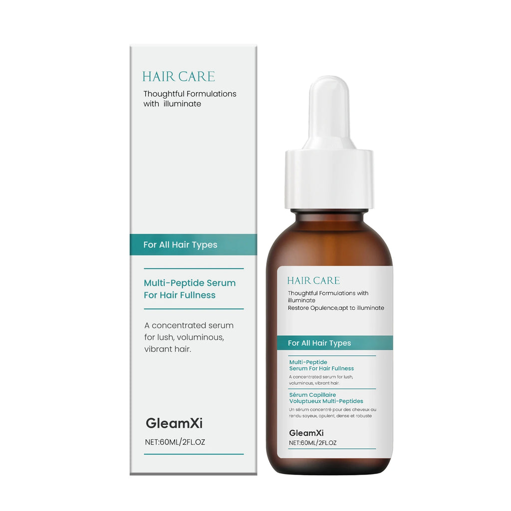 Gleamxi Multi Peptide Hair Serum – Anti-Frizz & Thickening