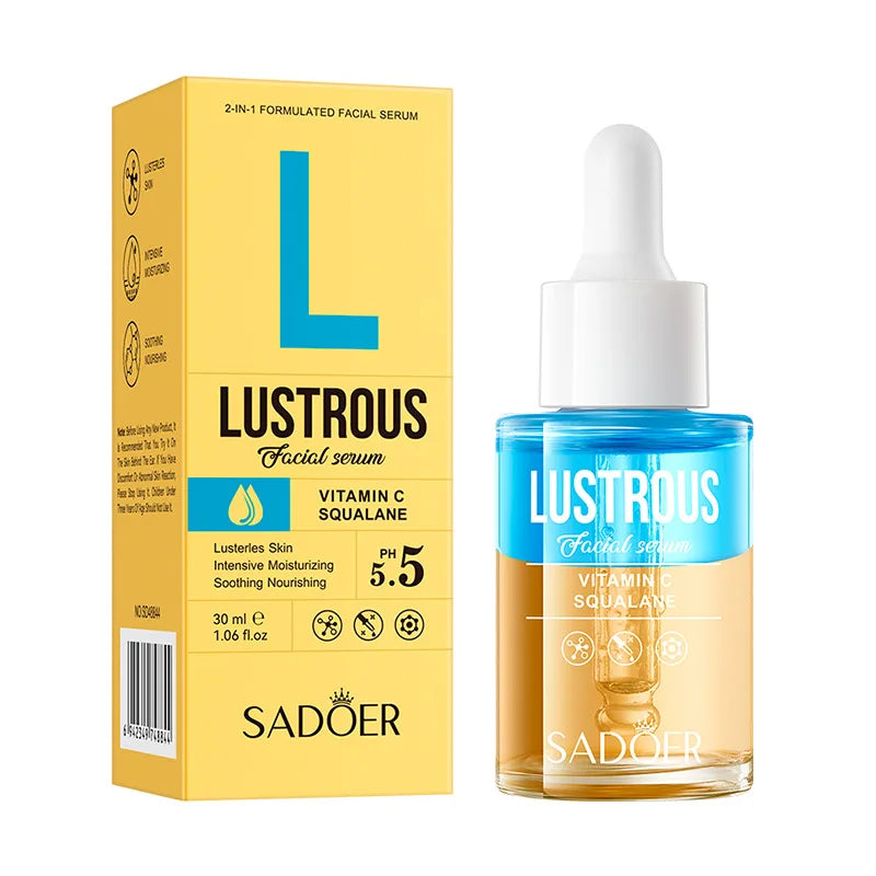 Vitamin C Squalane Face Serum – Brightening & Firming Oil
