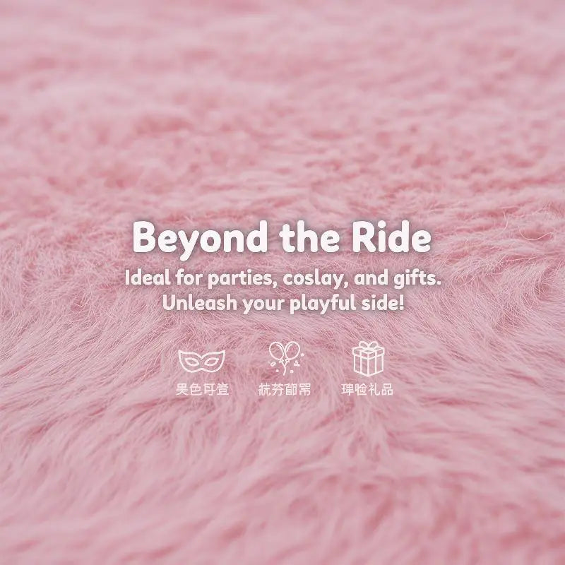 Fluffy Remote Control Electric Bicycle Tail Realistic Versatile Car Wagging Moving Tail Self-adhesive Rechargeable Oasis Select