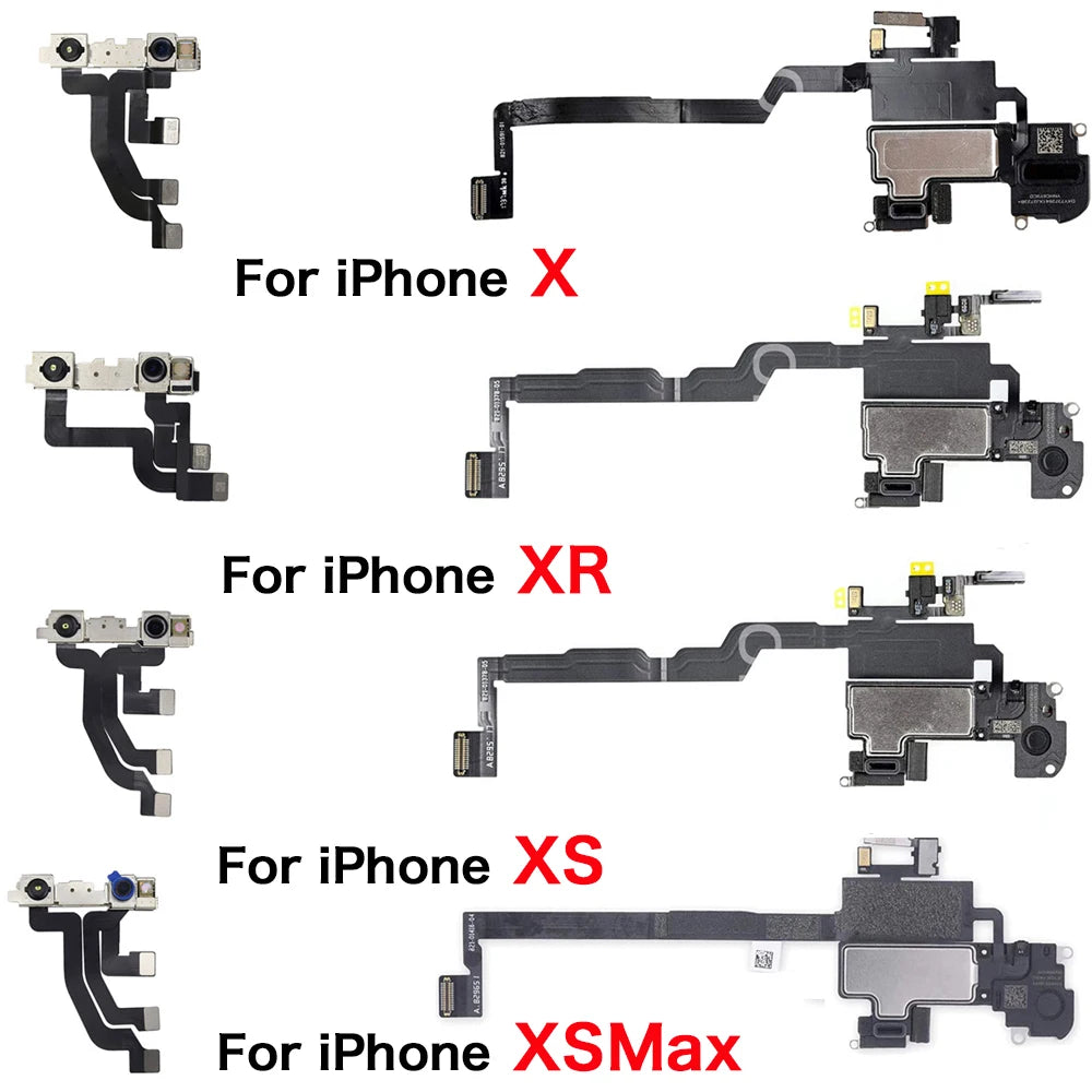 Ear Speaker & Front Camera Flex Cable – iPhone X XR XS Max