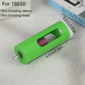 For 18650/21700 Lithium Battery Solder Joint Grinding Polishing Tools Kit High-Efficiency Grinding Tools DIY Grinding Sleeve Oasis Select for 18650