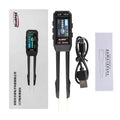 Multifunctional Testing Smart Tweezer Multimeter LCR Digital Tweezer Bridge Resistor Inductor Capacitor Component Tester Oasis Select Black