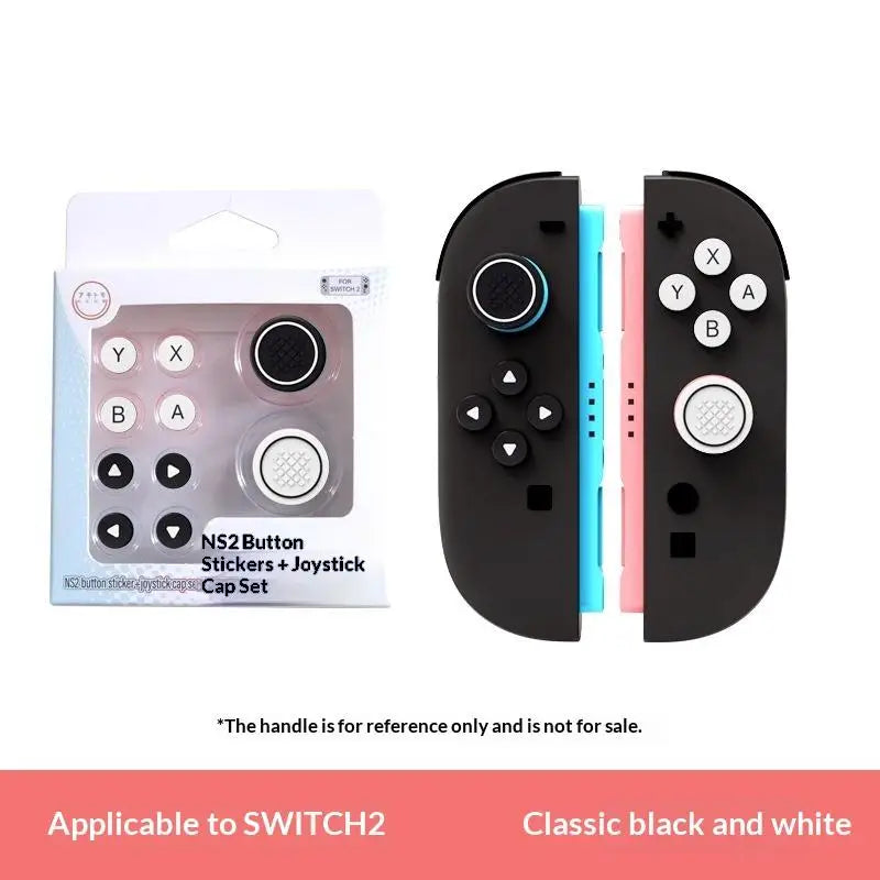 SXH Thumb Button Caps For Switch 2 Joysticks Controller Colorful Silicone Cap For Switch 2 Handle Accessories Oasis Select A7