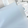 5Pcs High Beauty Ins Blue Matte Korean Su Paper Packaging Exquisite Large Waterproof Film Flower Gift Packaging Paper Oasis Select Blue