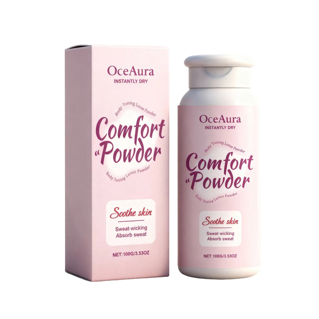 OceAura Comfort Body Powder – Sweat & Odour Control 100ml Body Powder Oasis Select