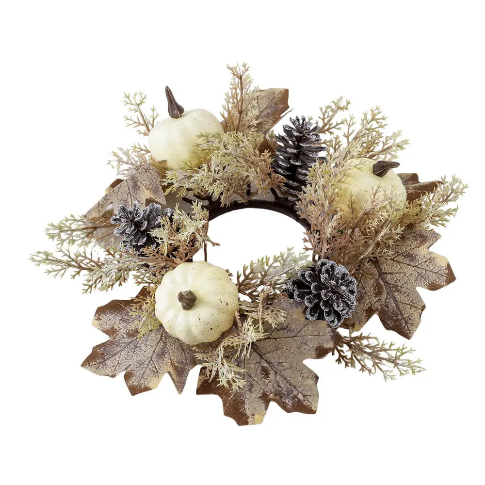 Halloween Dark-Style Candle Holder Wreath | Table Decor