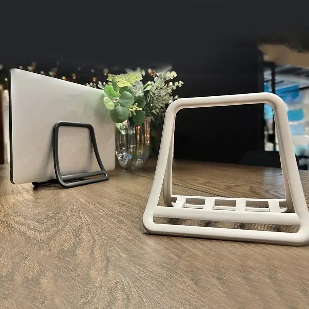 Non-Slip Vertical Laptop Stand Detachable Stable Desktop Notebook Dock Storage for Macbook Air/Pro/Ipad/Lenovo/Dell Oasis Select