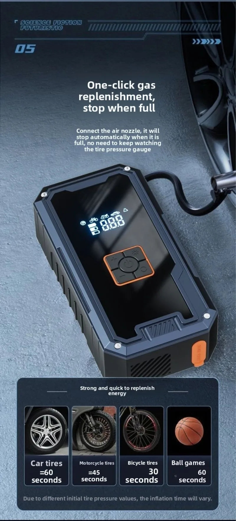 3000A Car Jump Starter 99800mAh Portable Battery Booster Air Compressor 12V Auto Emergency Start Power Bank With LED Light Oasis Select