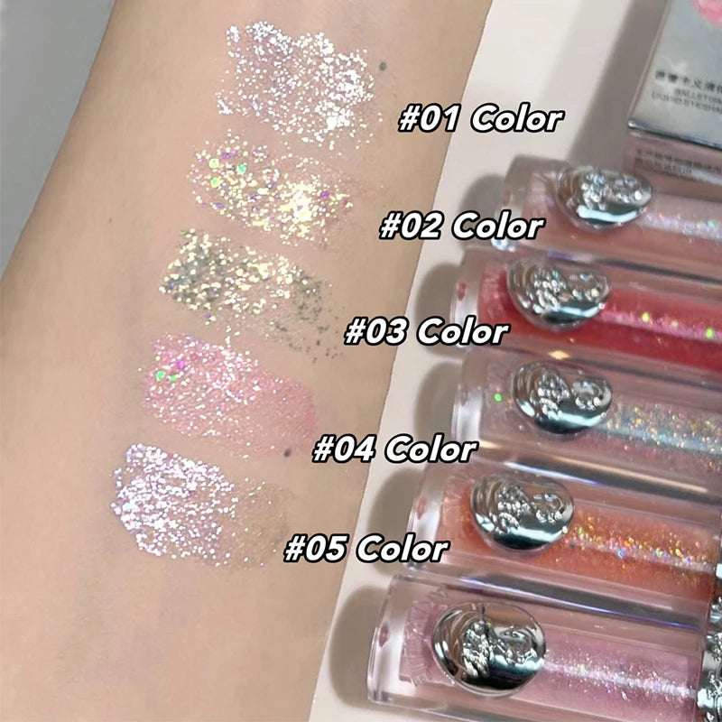 Art Value Glitter Liquid Eyeshadow – 5 Shimmer Shades | Korean