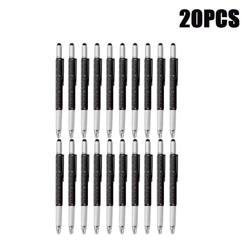 7-in-1 Stylus Pen | Screwdriver, Ruler, Level & Ballpoint