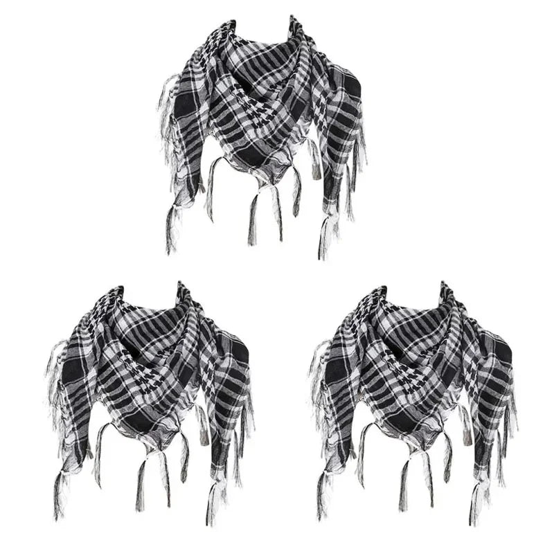 1 2 Keffiyeh Tactical Desert Scarf Wrap Shemagh Head Neck Arab Men