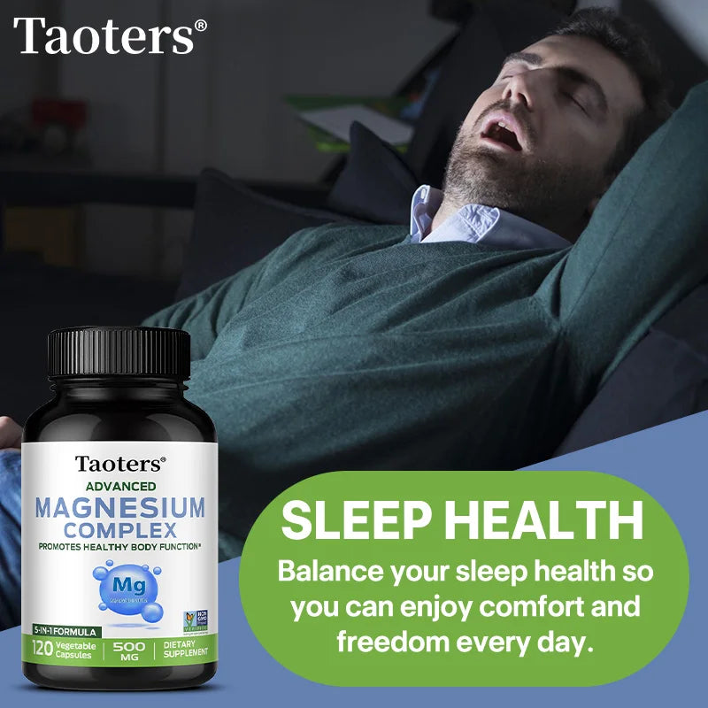 Magnesium Complex Capsules – High Absorption | Muscle & Bone
