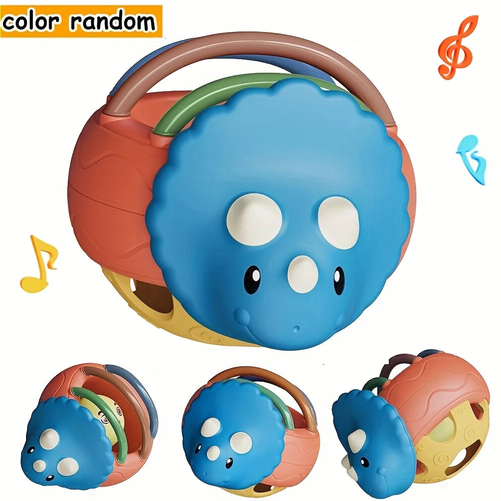 Cute And Interesting Hand-Held Baby Rattle, ABS Material, Color Festival Can Send Birthday Gifts, Christmas, Easter Oasis Select Blue