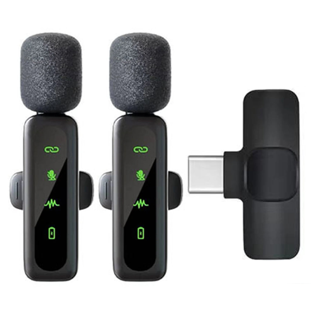Wireless Lavalier Microphone Plug & Play | Noise Reduction Mic