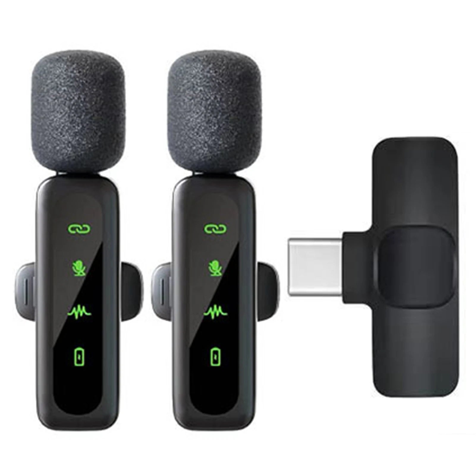 Wireless Lavalier Microphone Plug & Play | Noise Reduction Mic