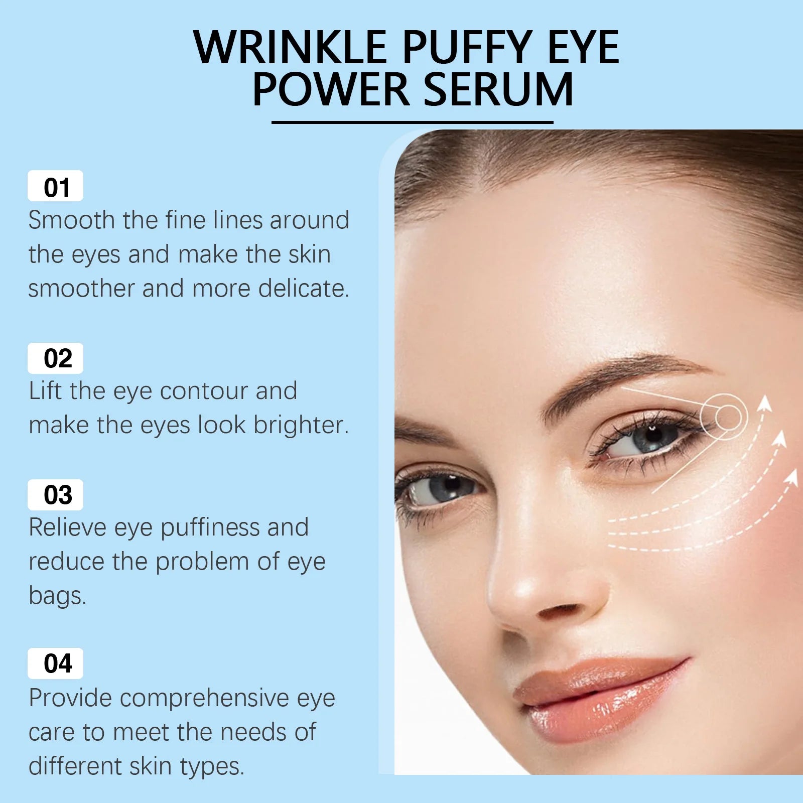 Moisturizing Eye Serum – Anti-Puffiness & Fine Lines Eye Serum Oasis Select