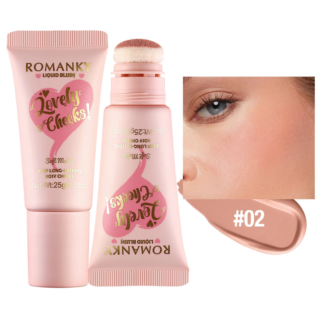 Velvet 6-Color Blush Stick | Pearl Shimmer Lips & Cheeks Blush Stick Oasis Select 02