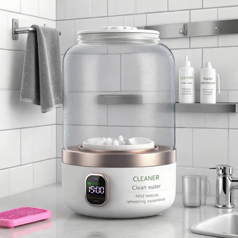 Portable Mini Washing Machine Type-C | Compact Travel Washer