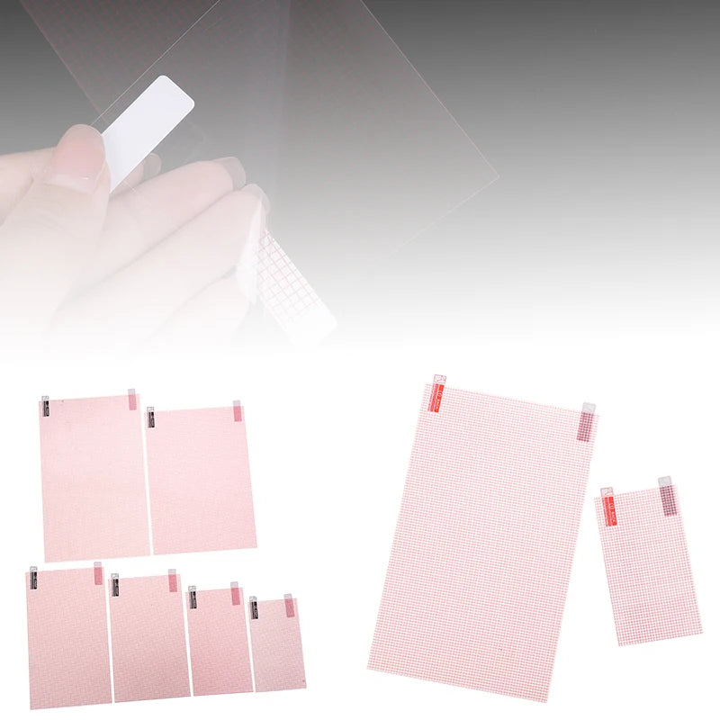 2PCS PET Universal Screen Protector 5/6/7/8/9/10/11/12 Inch Smart Phone Tablet GPS Protective Film Oasis Select