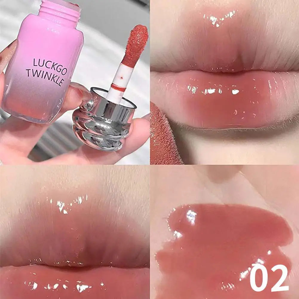Honey-Glazed Mirror Lip Gloss – Hydrating & Long-Lasting Mirror Lip Gloss Oasis Select Almond