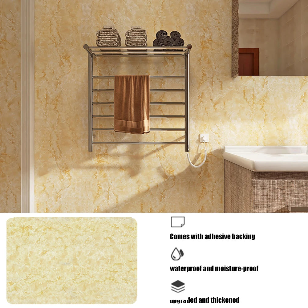 Peel & Stick Tile Wallpaper – Waterproof PVC Kitchen Sticker