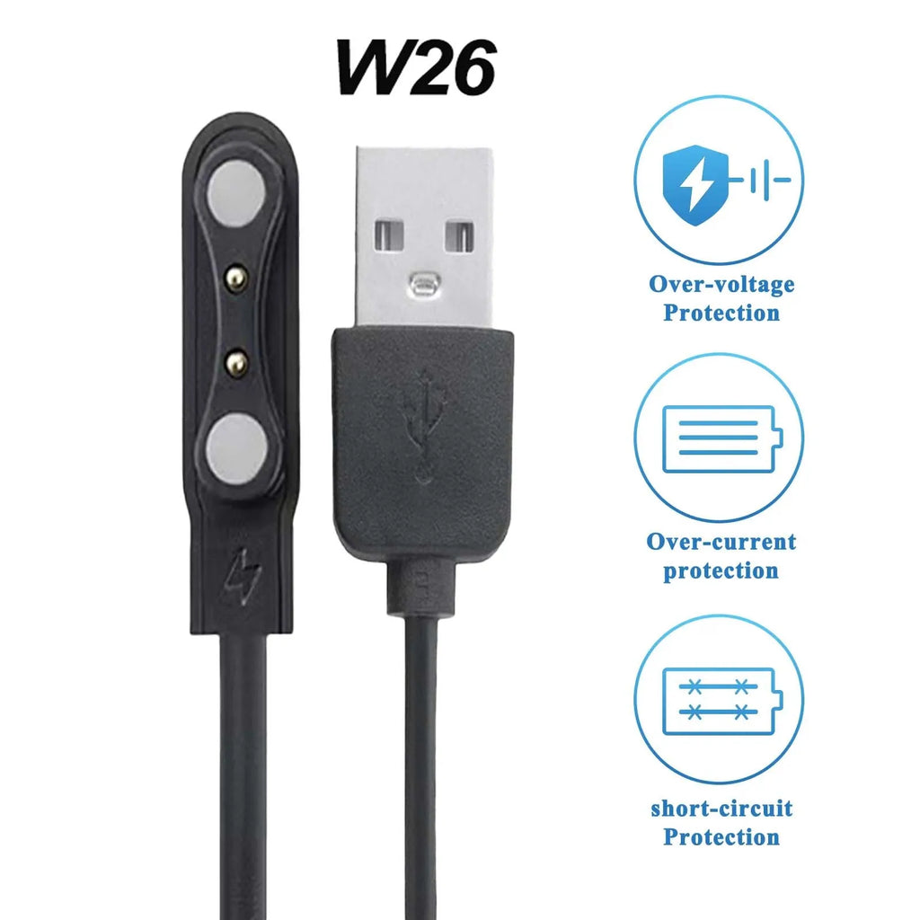 Magnetic Smartwatch Charger USB Cable – Lenovo S2/S2 Pro Smartwatch Charger Cable Oasis Select