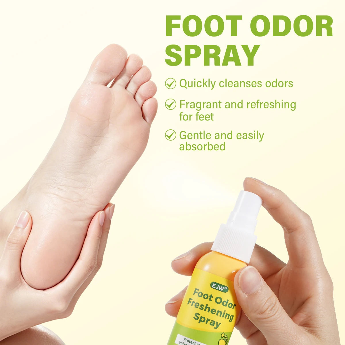 Probiotic Foot Spray – Tea Tree, Lavender & Eucalyptus Odor Control Foot Deodorant Spray Oasis Select