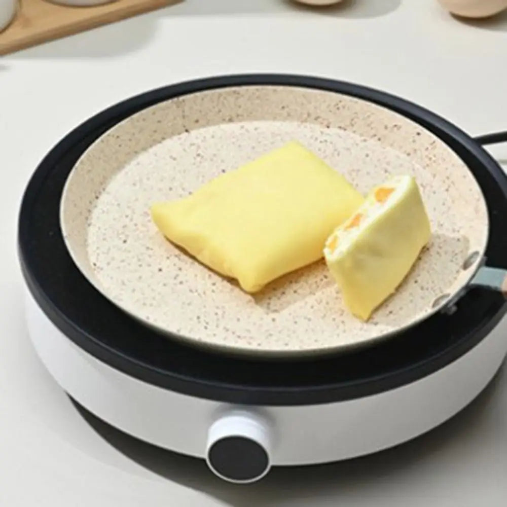 Non-Stick Crepe Pan Aluminum Wooden Handle | 6, 8 & 10 Inch Crepe & Omelet Pan Oasis Select