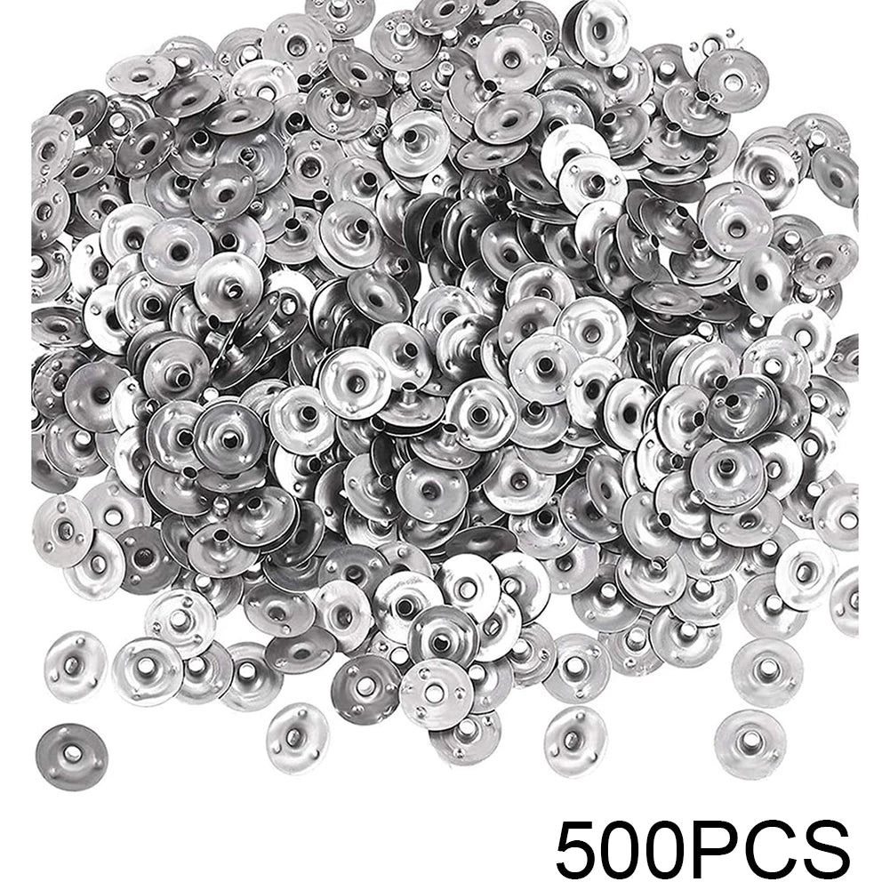 500-Pc Metal Candle Wick Sustainer Tabs | DIY Candle Making Kit Candle Making Supplies Oasis Select 500pcs