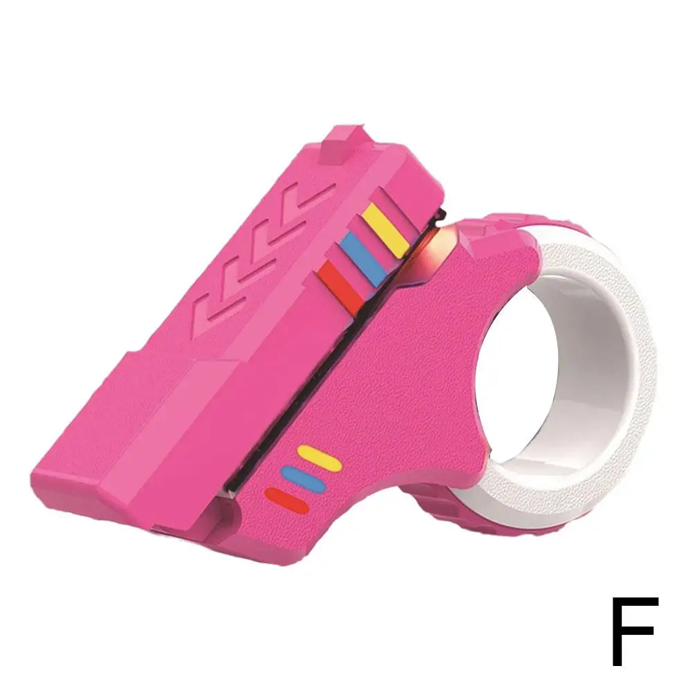 Rotary Finger Sliders Fidget Toy Office Pressure Relief Slider Ratchet Finger Fidget 3D Printed Fidegt ToysFingertip Textured Oasis Select F