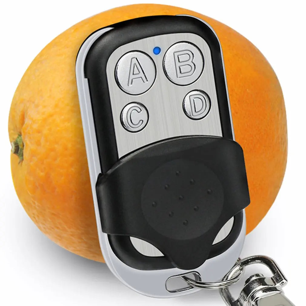 Universal 4 Buttons Garage Door Opener Remote Control 433MHZ Clone Fixed Learning Rolling Code Duplicator Garage Oasis Select
