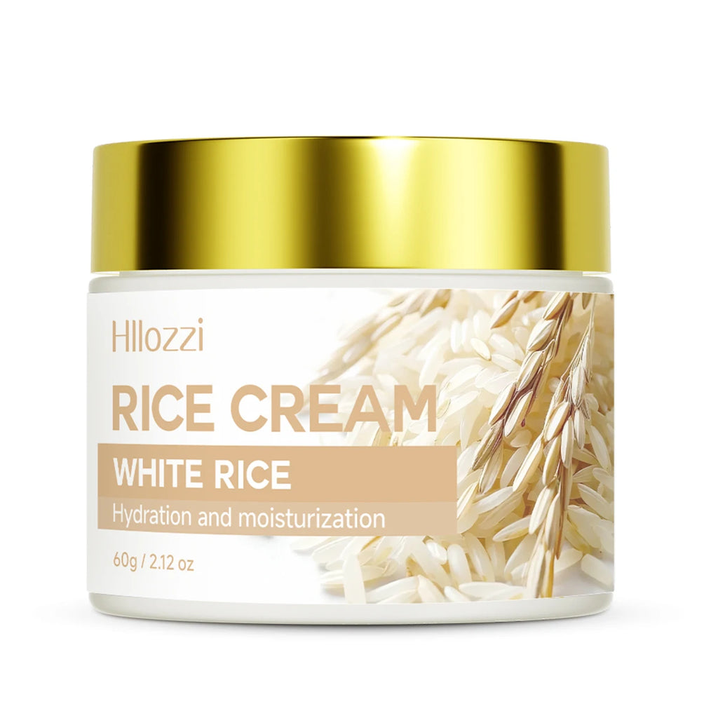 Rice Cream, Refines Pores, Deeply Brightens Skin Tone, Enhances Glow, Makes Skin Look Lighter, Brighter, or More Radiant Oasis Select RICE CREAM 60g