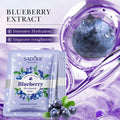 SADOER Blueberry Hyaluronic Acid Face Mask – 5-Pack Hydrating Sheet Mask Oasis Select Default Title