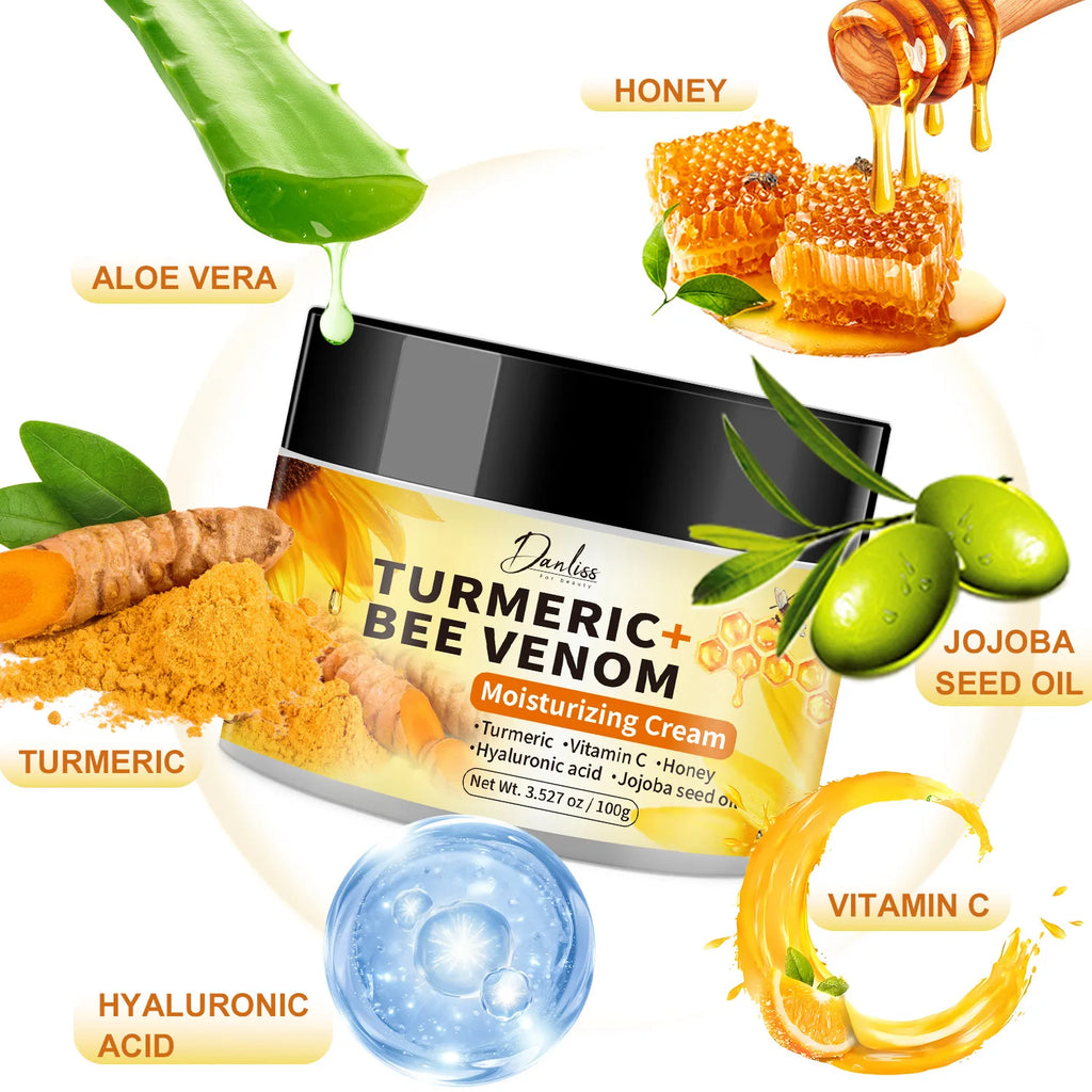 Turmeric & Bee Venom Moisturizing Hand & Foot Cream 100g