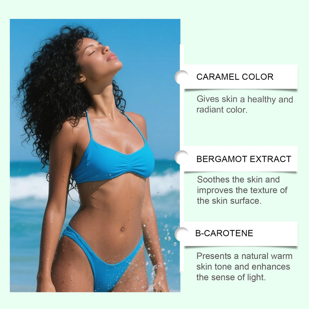 OceAura Bergamot Bronze Self-Tanner & Moisturizing Body Cream Self-Tanner Body Cream Oasis Select