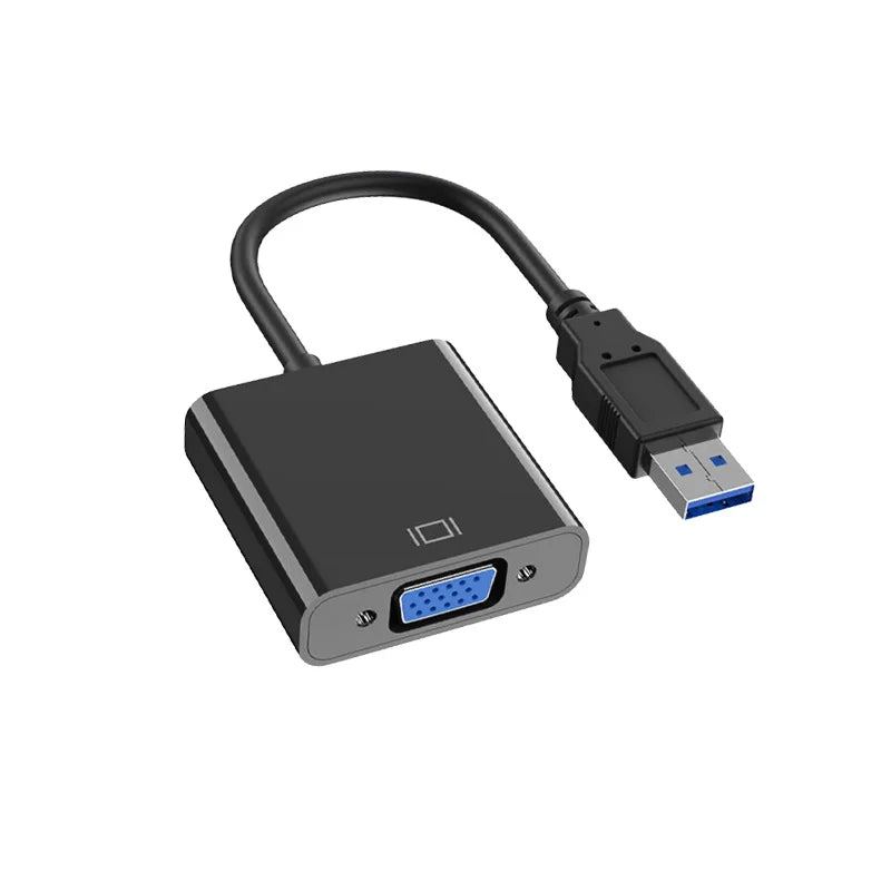 USB 3.0 to VGA converter Video Display Adapter 1080P Multi-Display Converter Video Cable for Projector Laptop Monitor PC TV Oasis Select