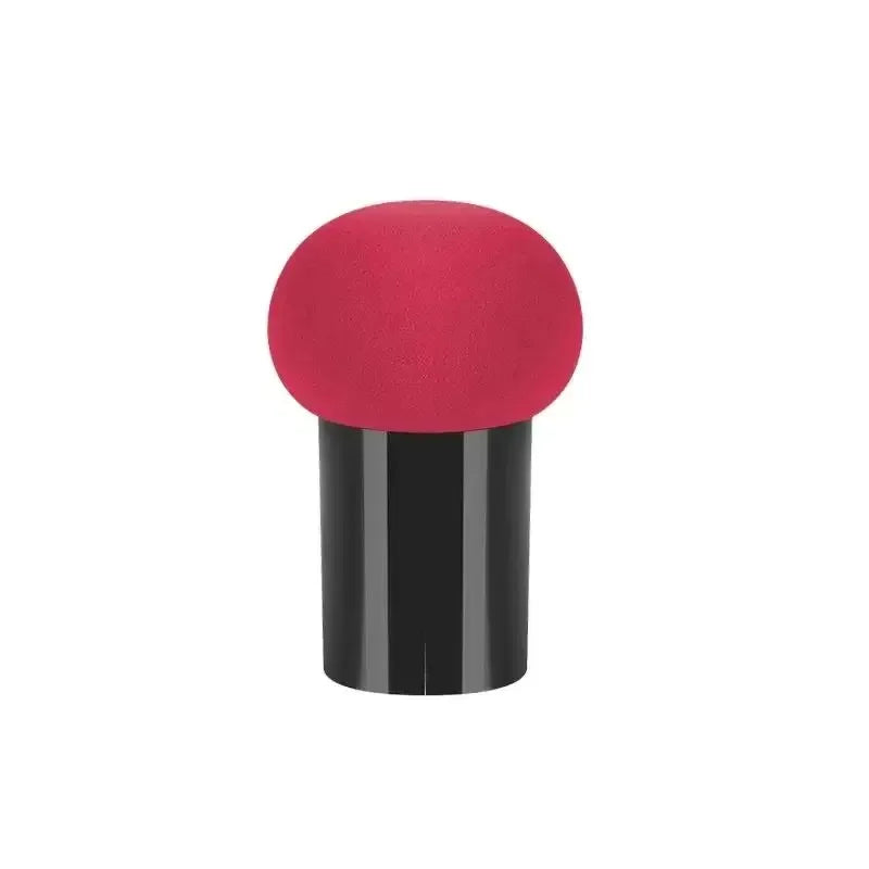 1/2pcs Color Mushroom Head Cosmetic Puff With Protective Cap Loose Powder Foundation Puff Air Cushion Sponge Makeup Egg Makeup Oasis Select
