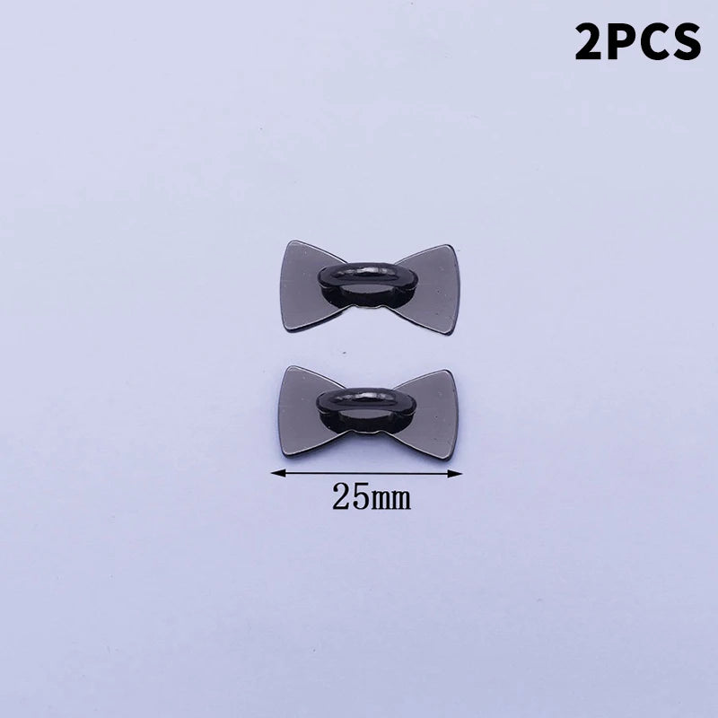 Metal Star Moon Bow Phone Charm Holder & Finger Ring Stand 2/4pc