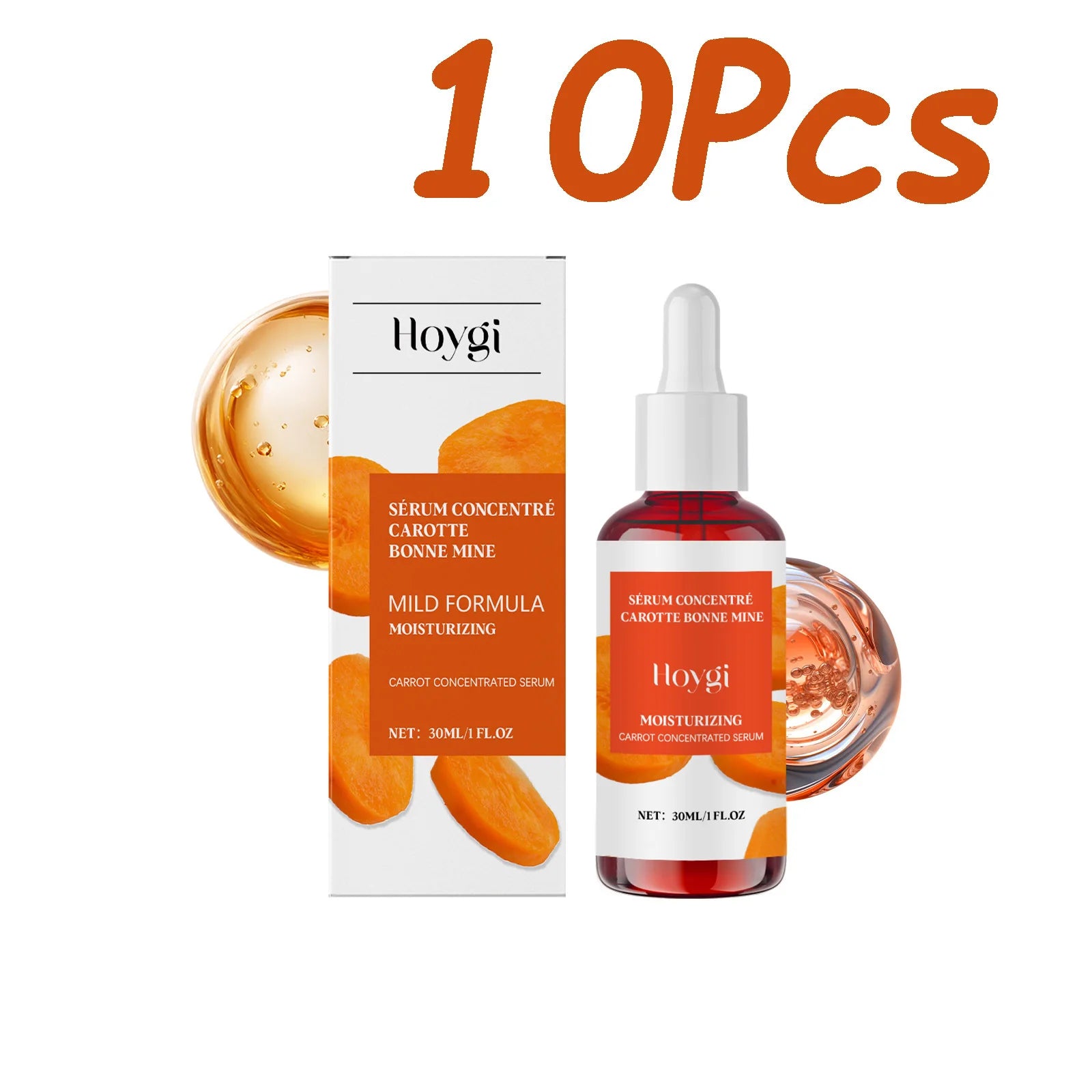 Hyaluronic Acid & Vitamin C Brightening Face Serum 30ml Face Serum Oasis Select 10 x 30ml Boxed